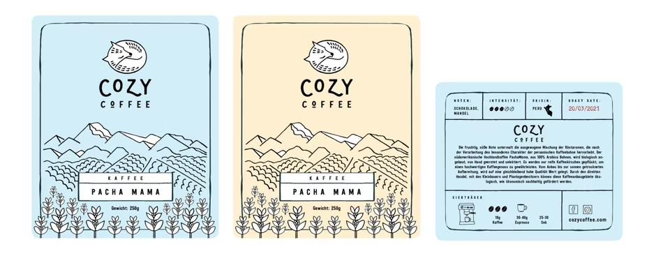 Thông thường việc ghi cách thức chế biến trên bao bì đựng cà phê của bạn là rất phổ biến