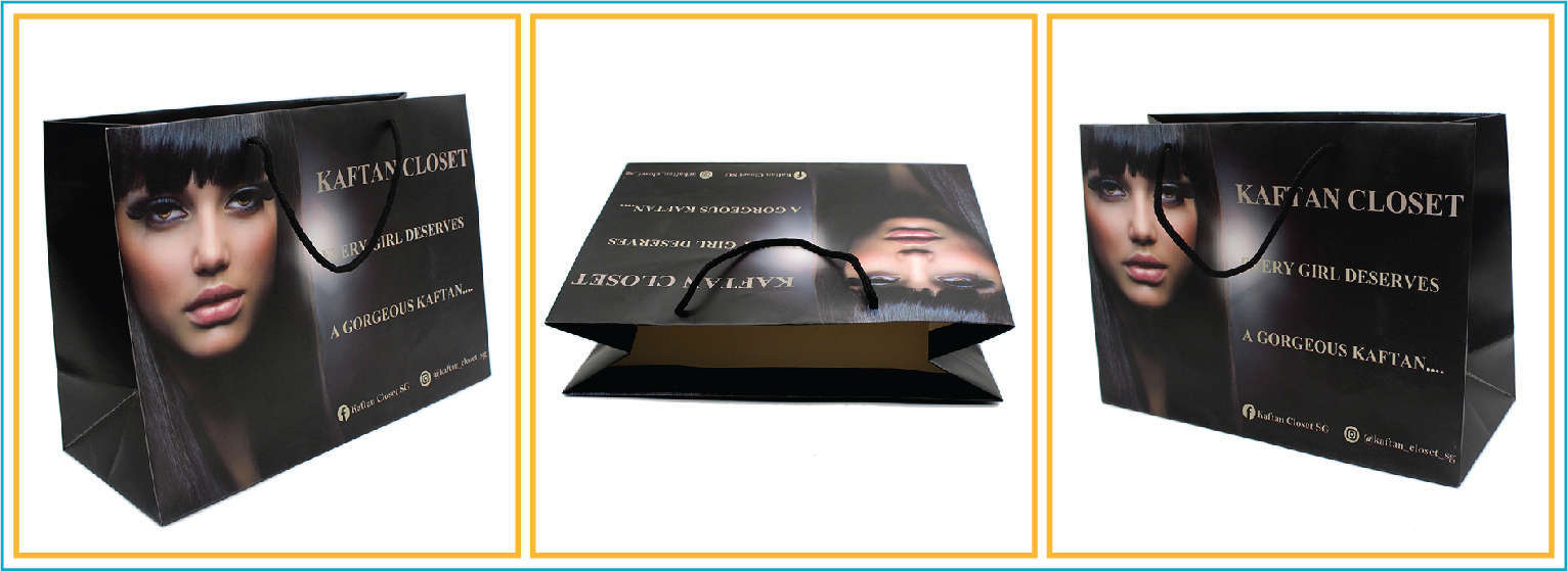 Hình ảnh túi giấy đựng quần áo thời trang đẹp