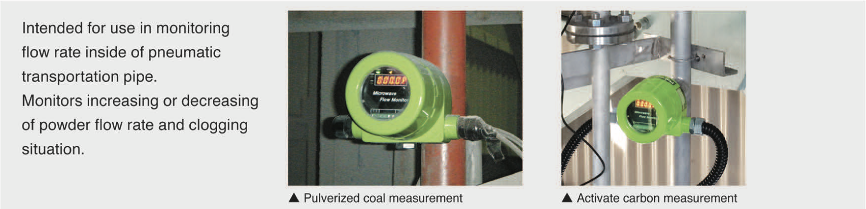 Ứng dụng phổ biến của công tắc đo lưu lượng vi sóng MWFM-AN-01 Matsushima