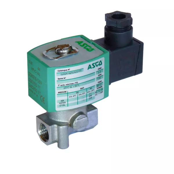 VAN ĐIỆN TỪ ASCO SERIES 262, 230V AC, NPT1/8, 2/2 NC