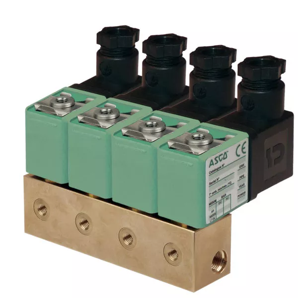 VAN ĐIỆN TỪ ASCO 356, Series 356, 3/2 NC, No. of Valves 2