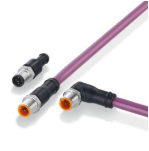 Connection cables with plug for CAN bus