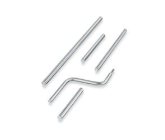 Mounting rods / aluminium profiles