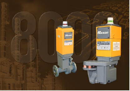 Maxon - Series 8000 Air Actuated Valves for liquid service