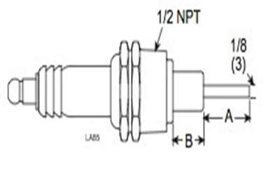 Eclipse 12978-1 Spark Ignitor or Flame Rod, 1/2