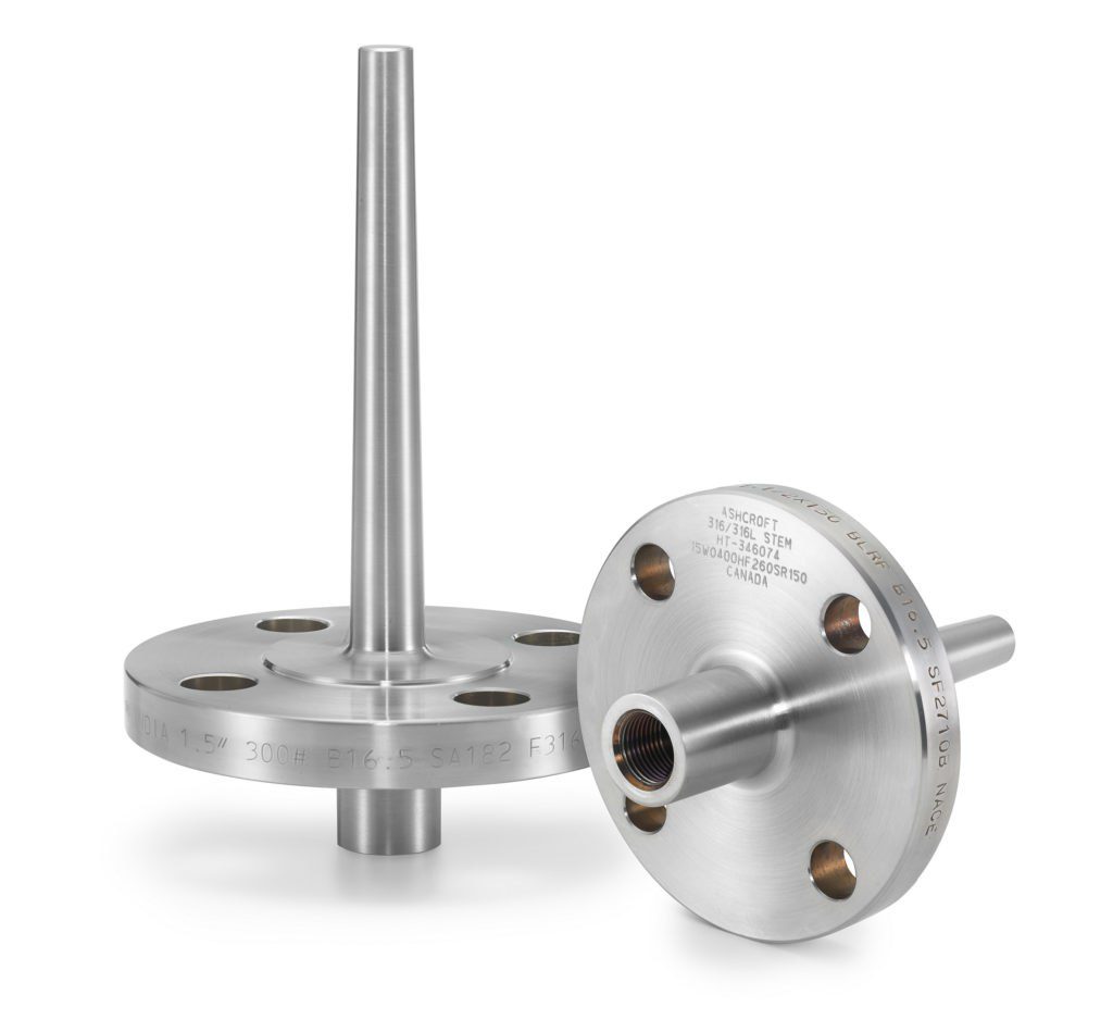 Flanged Thermowell Ashcroft – Ống Bảo Vệ Cảm Biến Nhiệt Độ Dạng Mặt Bích