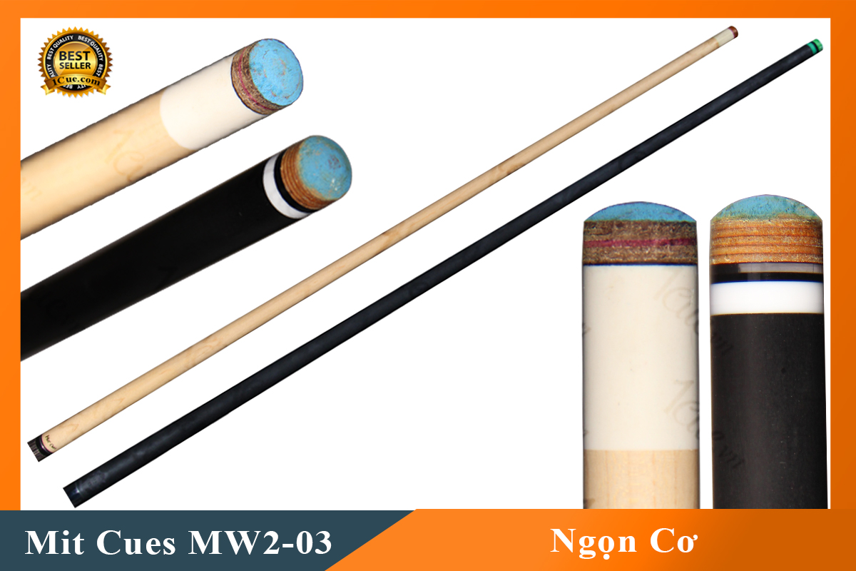 Cơ, Gậy Bi-a Mit Cues MW2-03 2 ngọn 1Cues.vn  