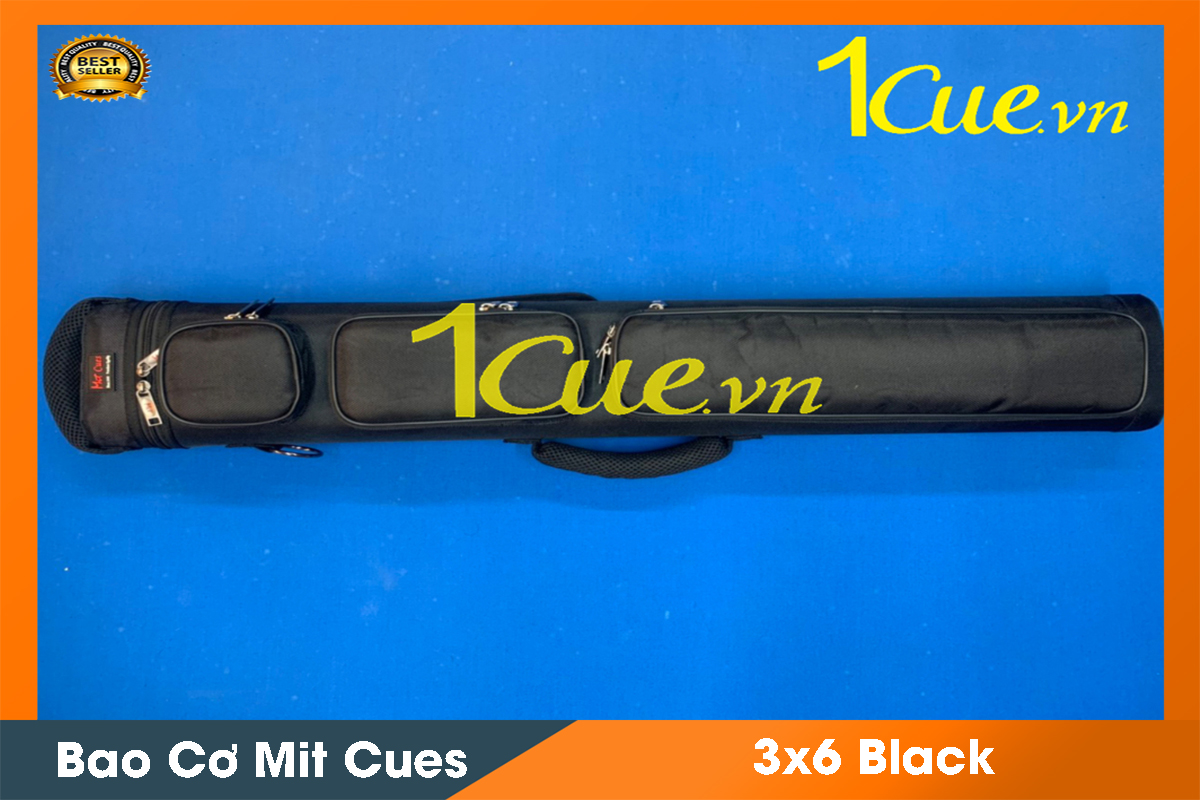 Bao Cơ Bi-a Mit Cues Black 3x6 | 1Cue.vn