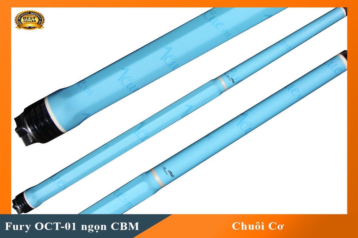 Cơ,Gậy Bi-a Fury OCT-01 ngọn carbon Mit | 1Cue.vn