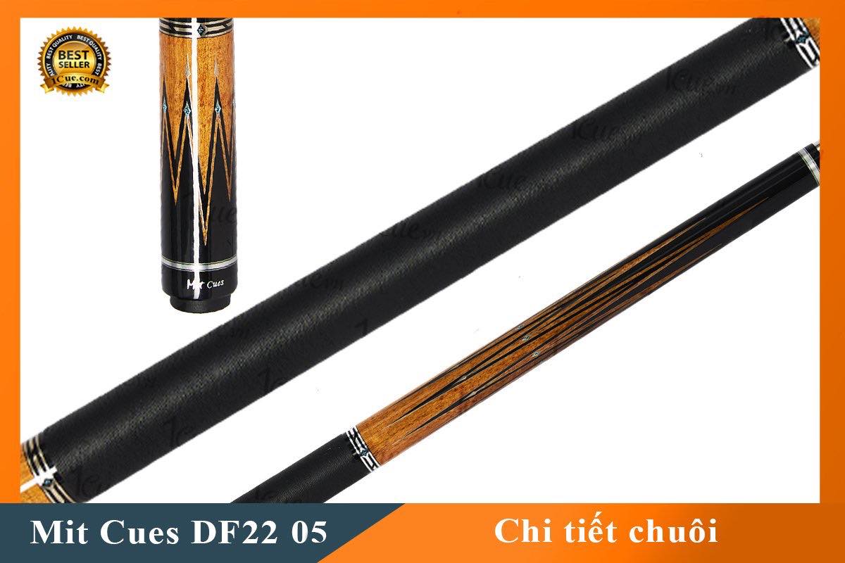 Cơ, Gậy Bi-a Mit Cues DF22 05 Ngọn CarbonRhino  | 1Cue.vn