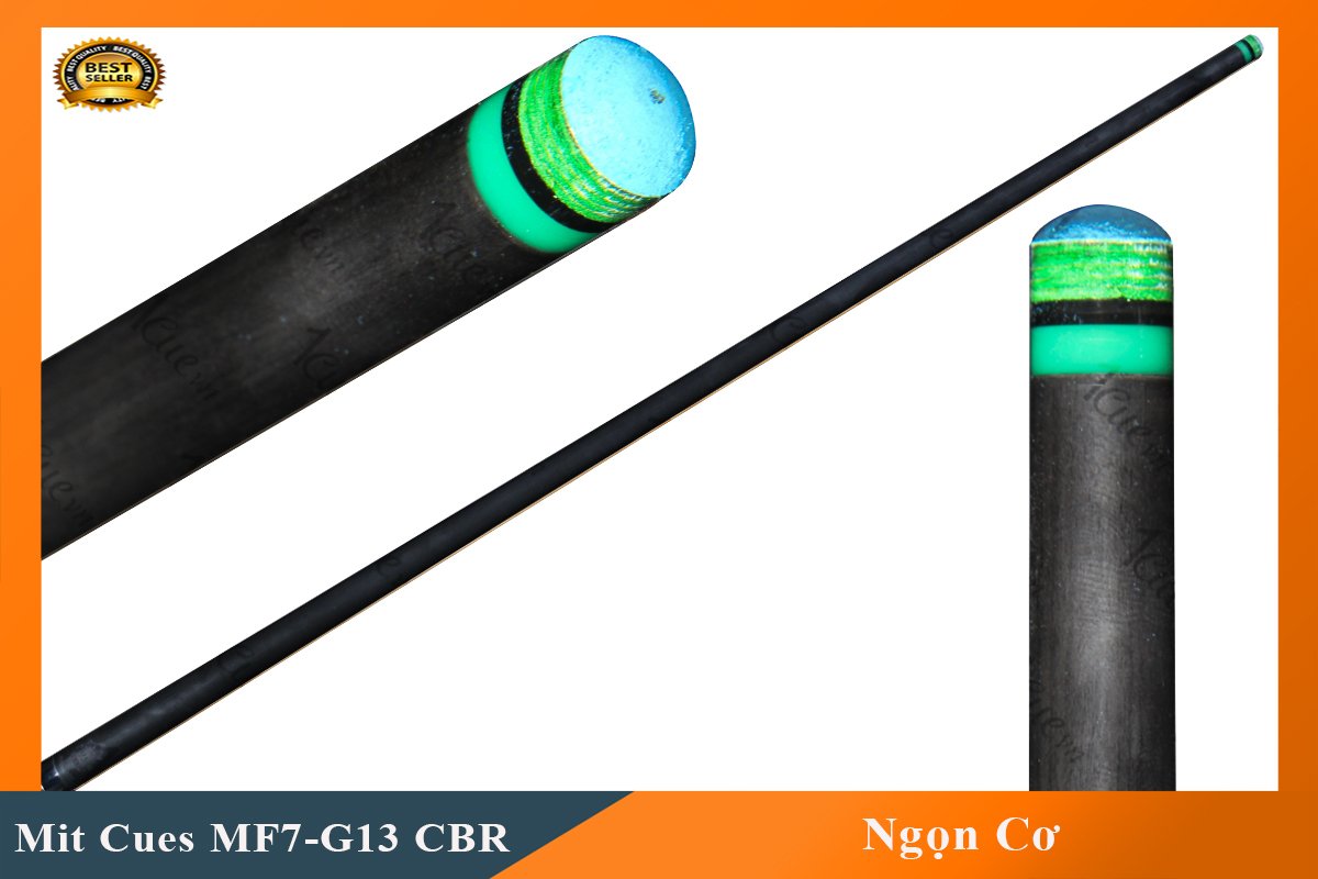 Cơ,Gậy Bi-a Mit Cues MF7-G13 ngọn carbon Rhino | 1Cue.vn