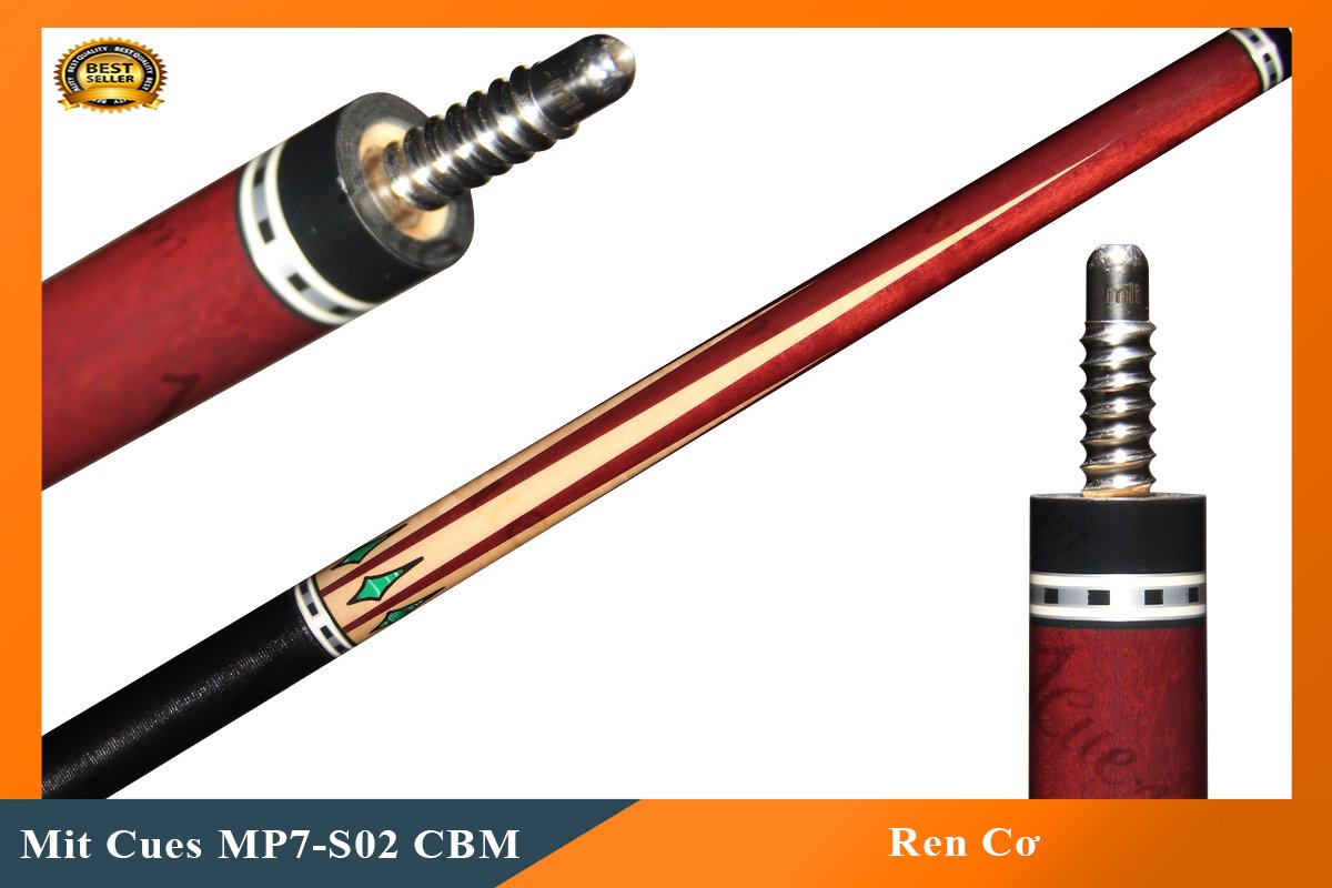 Cơ,Gậy Bi-a Mit Cues MP7-S02 ngọn carbon Mit | 1Cue.vn