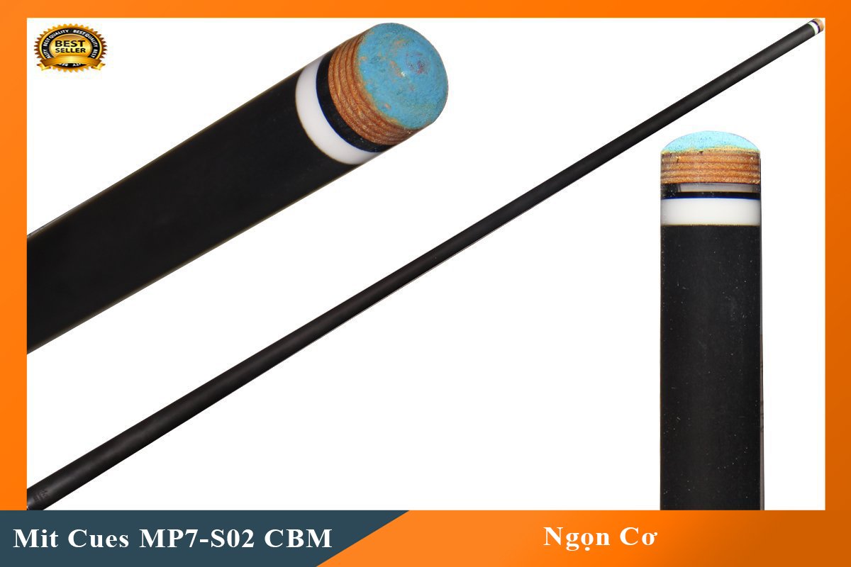 Cơ,Gậy Bi-a Mit Cues MP7-S02 ngọn carbon Mit | 1Cue.vn