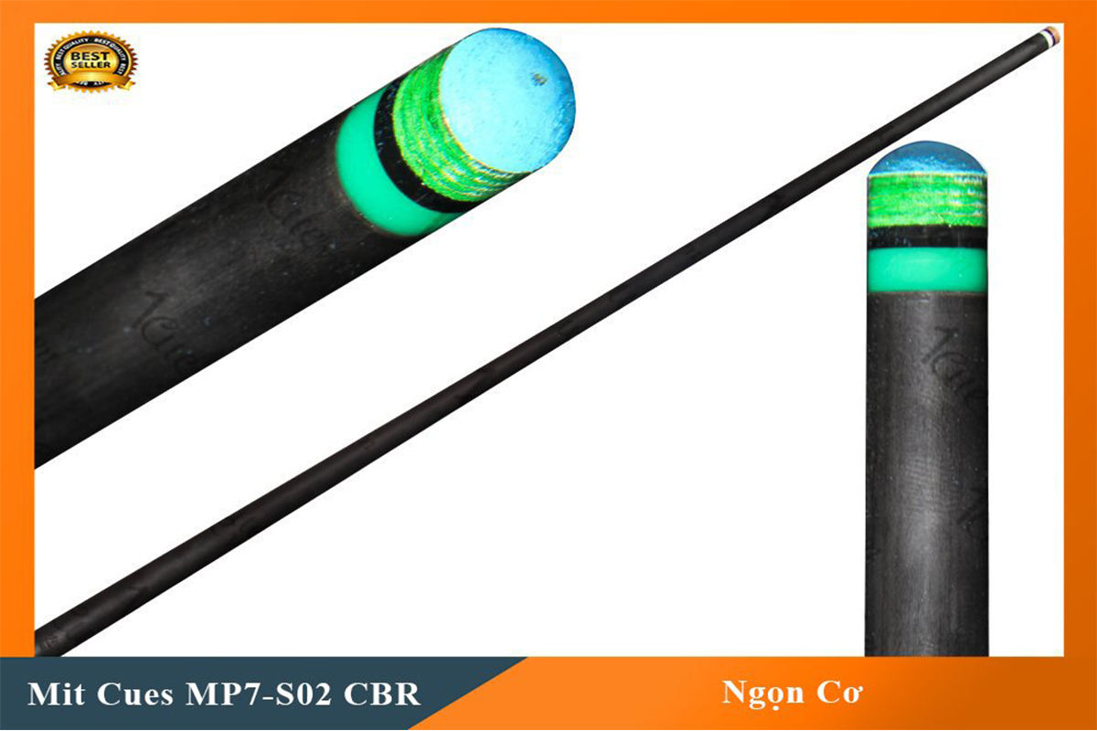 Cơ,Gậy Bi-a Mit Cues MP7-S02 ngọn carbon Rhino | 1Cue.vn