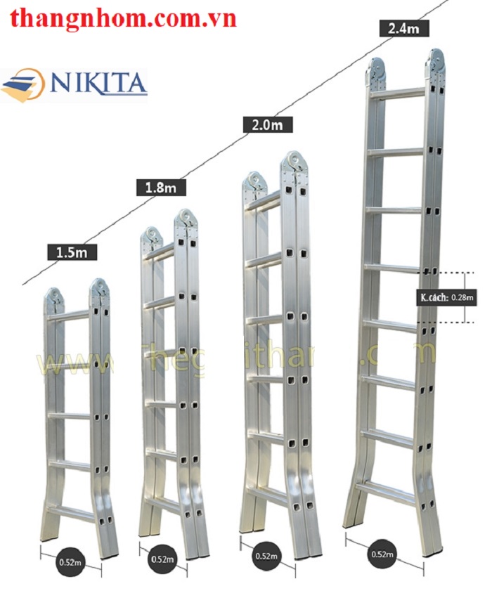 thang nhôm nikita việt nam