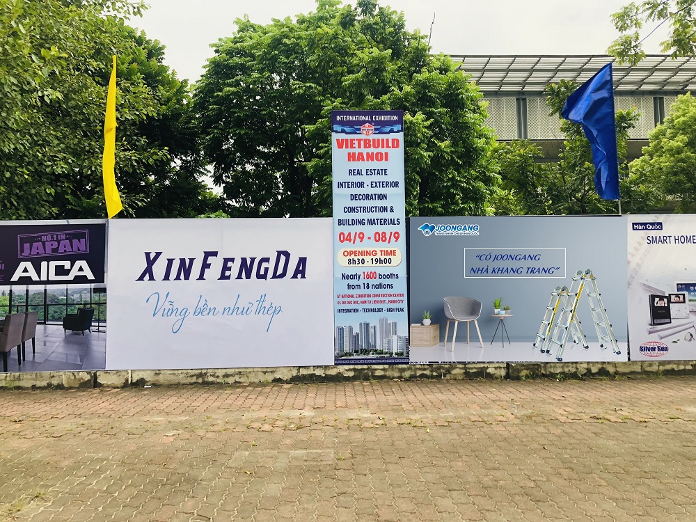 Thang nhôm joongang hàn quốc tại Vietbuild năm 2019