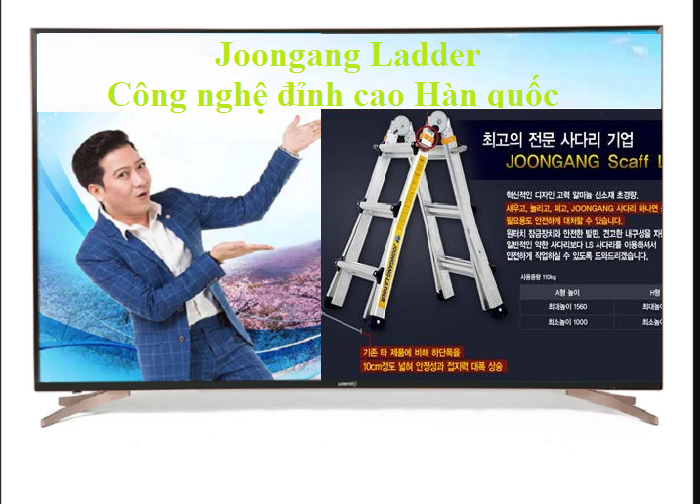Trường Giang tư vẫn chất lượng thang nhôm Hàn quốc