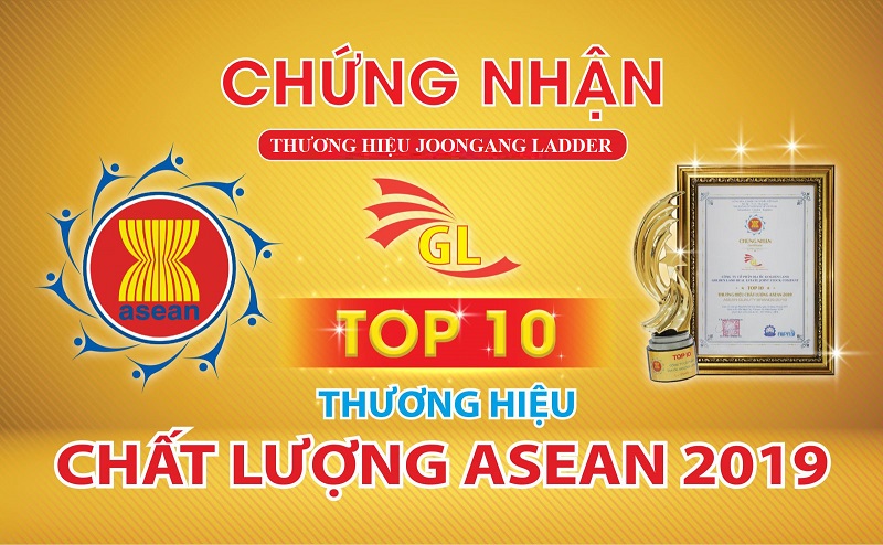 Thang nhôm Joongang vào Top 10 nhãn hiệu chất lượng Asean 