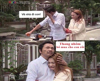 Về nhà đi con thang nhôm bố mua rồi