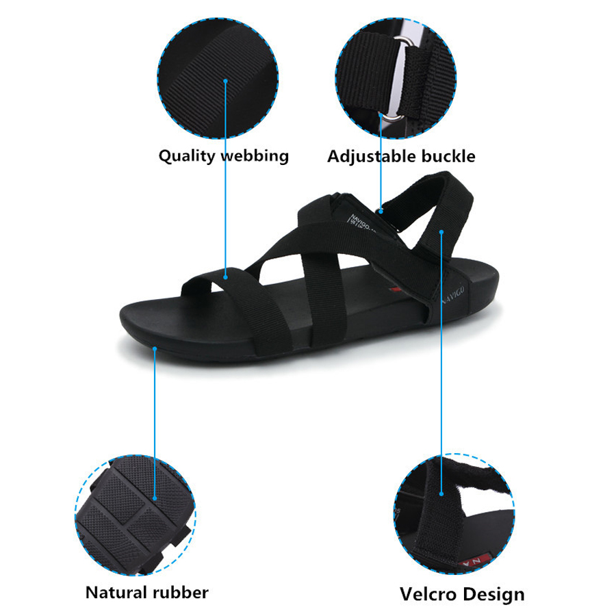 Thiết kế và chất liệu được sử dụng trong sandal nam Vento Hybrid