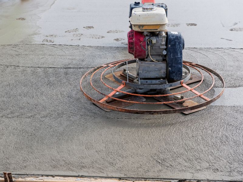 Lưu ý cần biết khi sử dụng máy xoa nền bê tông