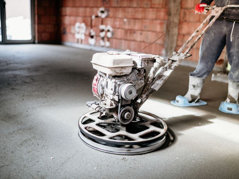 Lưu ý cần biết khi sử dụng máy xoa nền bê tông