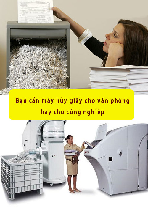 các loại máy hủy tài liệu