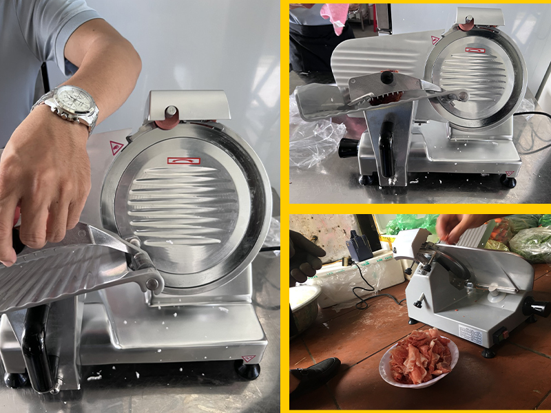 lỗi thường gặp ở máy thái thịt