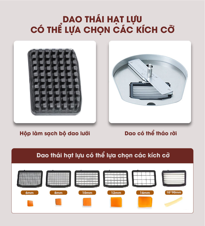 Cắt, thái rau củ quả đa năng nhiều hình dạng