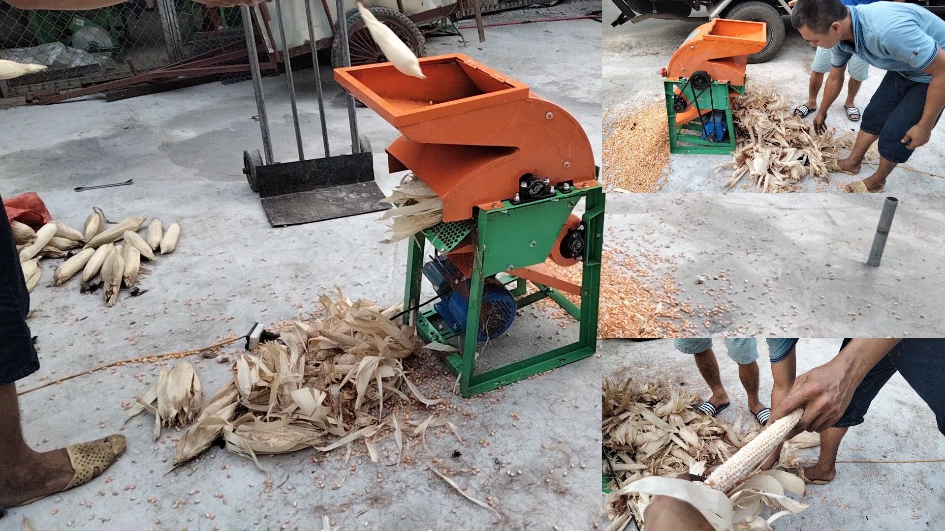 Chọn máy tách hạt ngô dựa theo tính năng và thiết kế