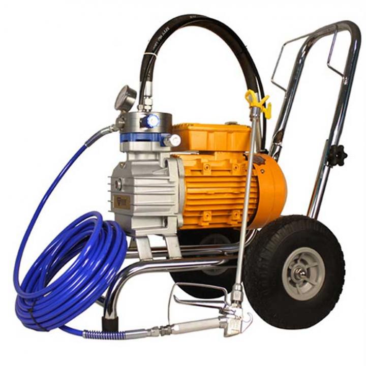 Điều chỉnh áp lực và khoảng cách phun hợp lý