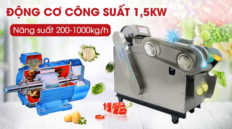 Động cơ công suất cao cho năng suất vượt trội