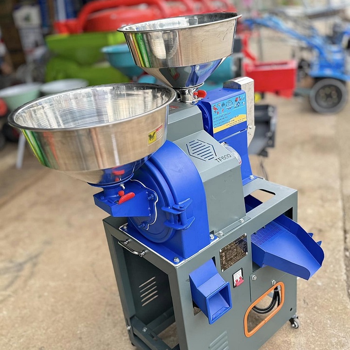 Gạo không sạch vỏ, còn lẫn trấu