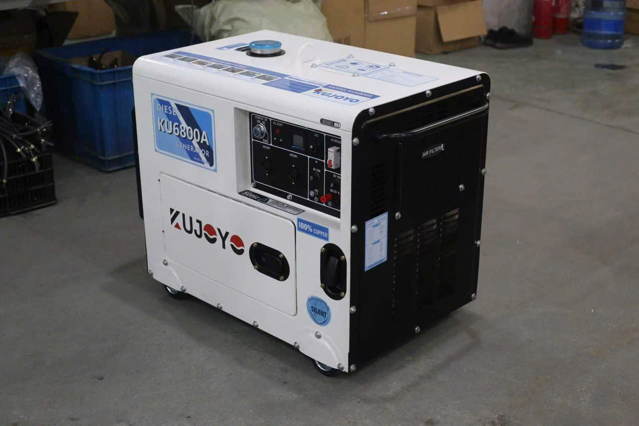 Máy phát điện chạy dầu diesel Kujoyo KU6800A