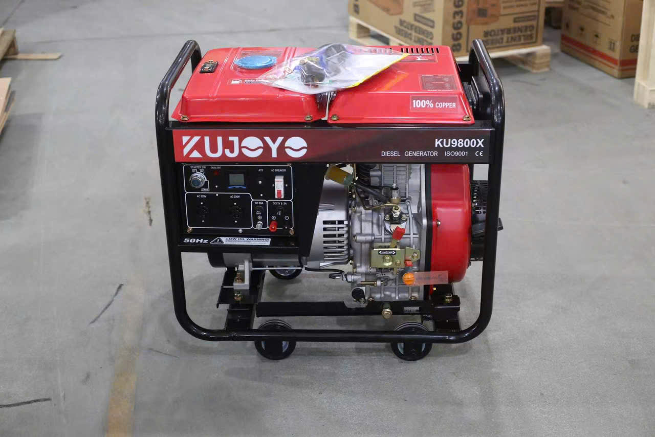 Máy phát điện chạy dầu Kujoyo KU9800X