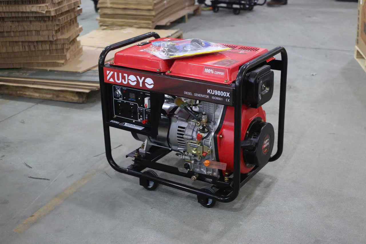 Máy phát điện chạy dầu Kujoyo KU9800X