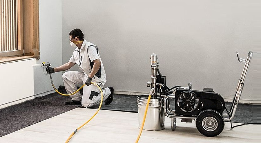 Hướng dẫn cách sử dụng máy phun bột trét tường từ A đến Z