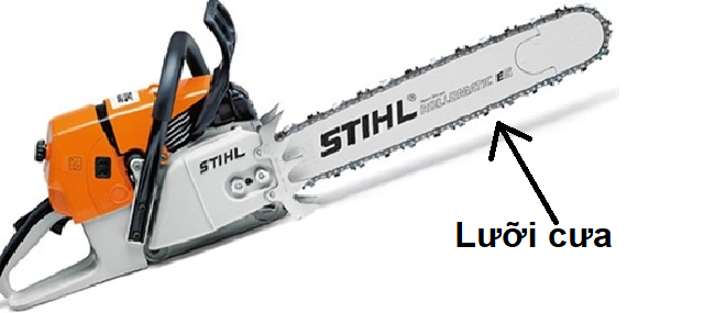 Lưỡi cưa của máy cưa xích STIHL MS460