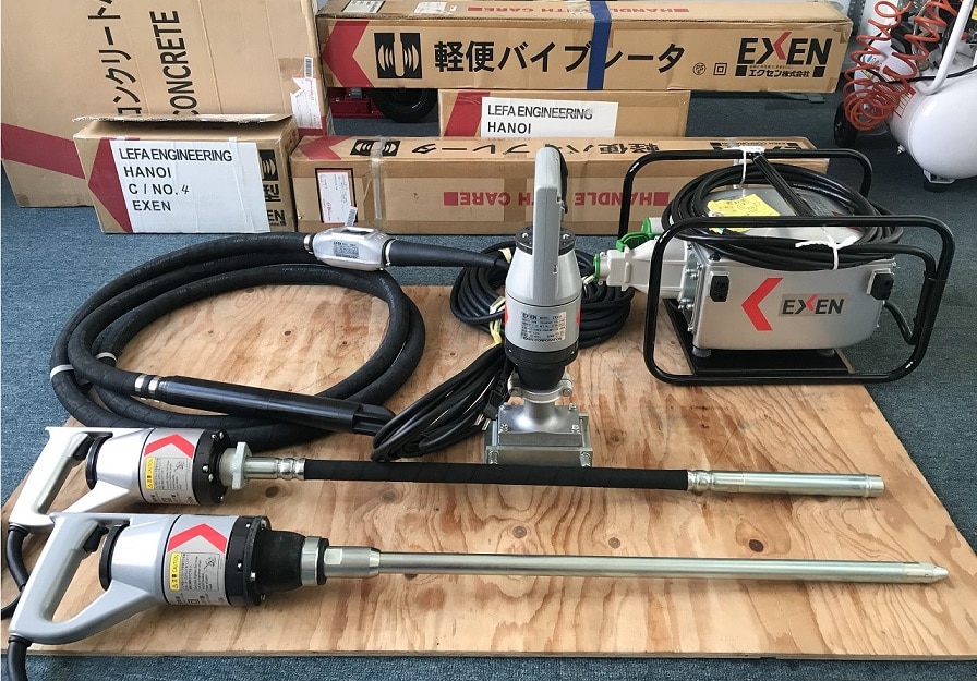 Lưu ý khi sử dụng đầm dùi bê tông cầm tay