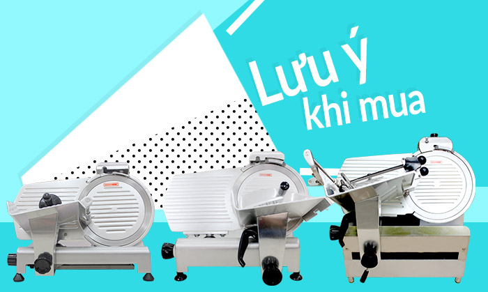 Lưu ý quan trọng khi mua máy thái thịt đông lạnh