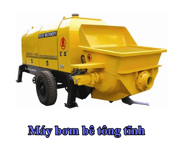 máy bơm bê tông tĩnh