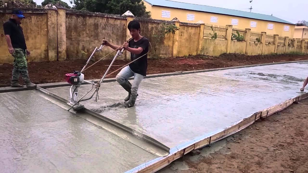 máy đầm thước