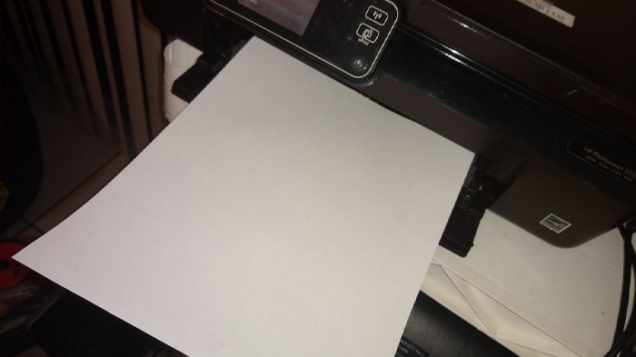 Máy in không in được hoặc in ra giấy trắng