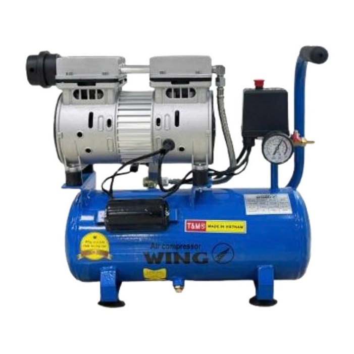 Máy Nén Khí Không Dầu Giảm Âm Wing 3/4HP TW-OF550-12L