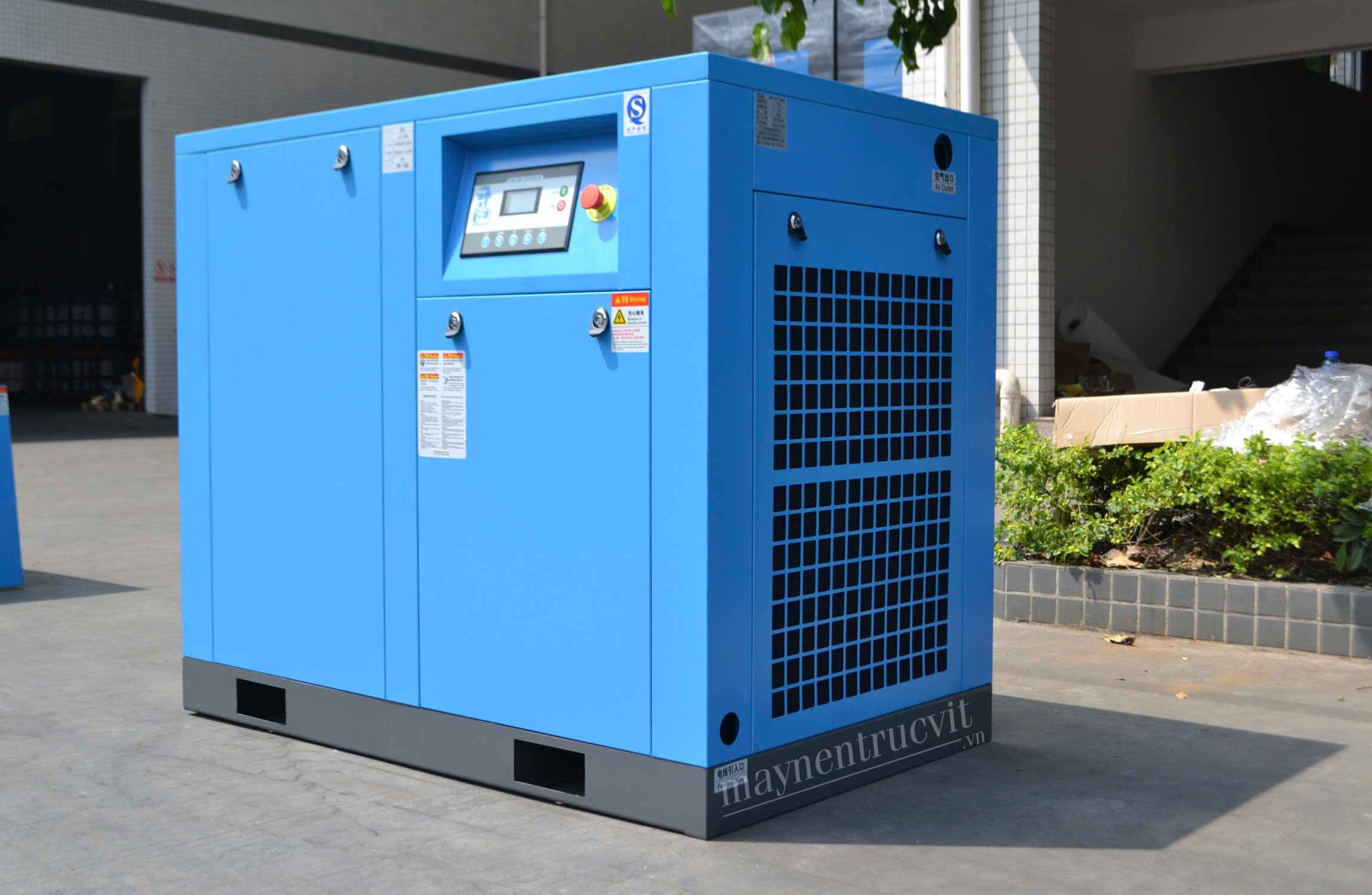 Máy nén khí trục vít là gì ?