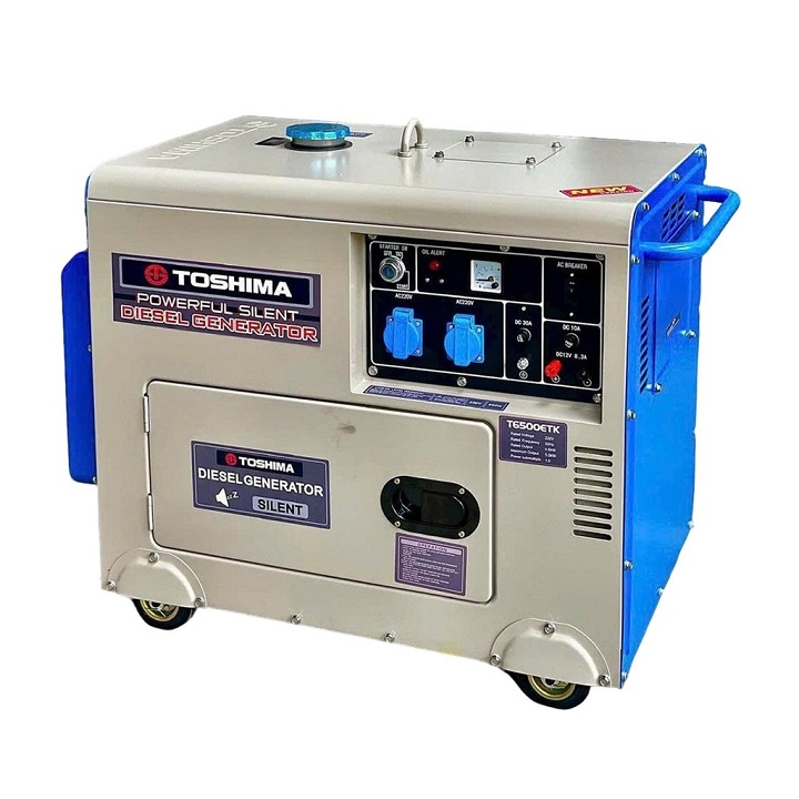 Máy Phát Điện Chạy Dầu 3,5kw Toshima T39E