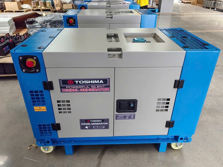 Máy Phát Điện Chạy Dầu 12Kw Toshima T150