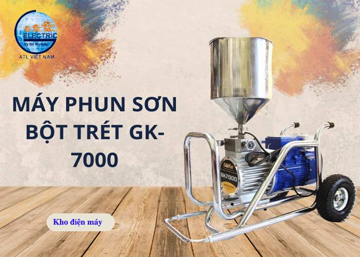 Máy phun bột trét tường hot nhất GK-7000