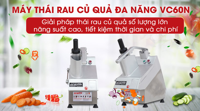 Máy thái rau củ quả đa năng VC60N