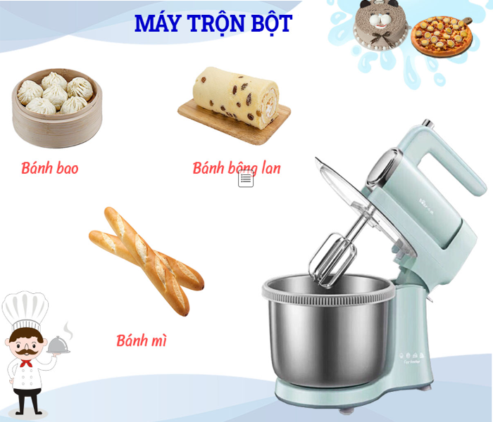 Máy trộn bột công nghiệp